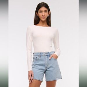 Abercrombie & Fitch High Rise Dad Shorts